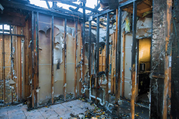 Professional Fire Damage Assessment technician working in Northfield, MN